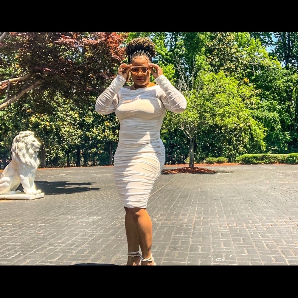 Fashion Nova white dress
